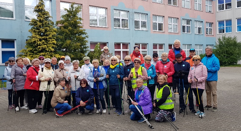VII marsz Nordic Walking