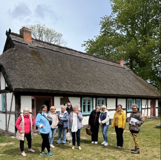Skansen w Klukach - wycieczka dla uniwersyteckich wolontariuszy 22.05.2025.